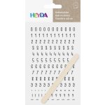 Heyda Propisot černý 10x19 cm, čísla – Zbozi.Blesk.cz