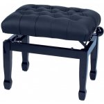 Gewa Piano stolička Deluxe XL 130.310 Černý Lesk – Zbozi.Blesk.cz