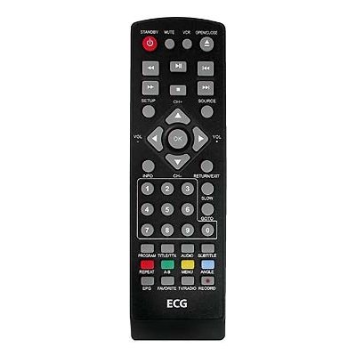 Dálkový ovladač Predátor Sencor SDV8806T = ECG DVD4550DVB-T – Zbozi.Blesk.cz