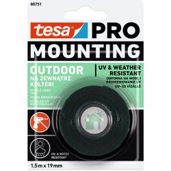 tesa Mounting PRO Outdoor montážní oboustranná lepící páska 19 mm x 1,5 m