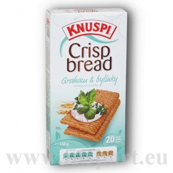 Extrudo Knuspi Crispbread 3 druhy sýra 150 g