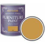 Rust-Oleum Barva na nábytek 0,125 l metalíza zlatá – Zboží Mobilmania