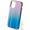 Pouzdro a kryt na mobilní telefon Apple Pouzdro 1Mcz Aurora Glass Cover Apple iPhone 12 mini měnivě růžové modré