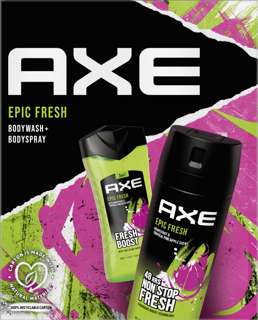 AXE Epic Fresh Deodorant sprej 150 ml + sprchový gel 250 ml