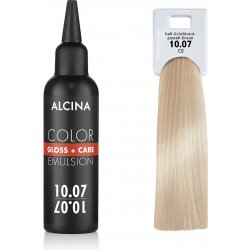 Alcina Tónovací emulze 10.07 Jasná blond pastelová hnědá 100 ml