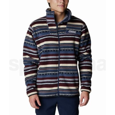 Columbia Winter Pass Full Zip Man 1909123478 dark mountain apres stripe