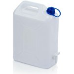 Automax kanystr plast na vodu s kohoutkem transparentní 10 l