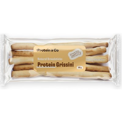 Protein a Co Proteinové chlebové tyčinky 50 g – Hledejceny.cz