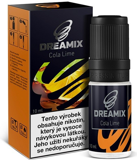 Dreamix Cola s limetkou 10 ml 18 mg od 109 Kč - Heureka.cz