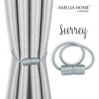 Závěsy - doplňky SURREY barva šedá ameliahome – Hledejceny.cz
