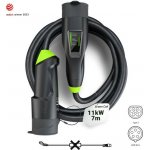 Green Cell Habu EV Mobile Charger 11 kW 7 m Type 2 to CEE 16 A for Charging Electric Vehicles EV PHEV 2in1 Wallbox with GC App – Zbozi.Blesk.cz