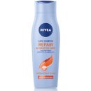 Nivea Repair & Targeted Care pečující šampon o suché namáhané vlasy všech typů 250 ml