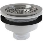 Alca Výpust dřezová 6/4" s nerezovou mřížkou d115 A37 – Sleviste.cz