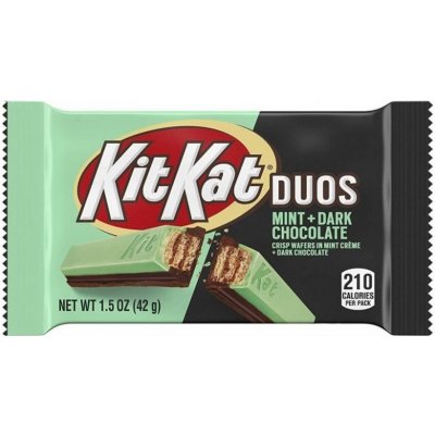 Nestlé Kit Kat Duos Mint + Dark Chocolate 42 g – Zbozi.Blesk.cz