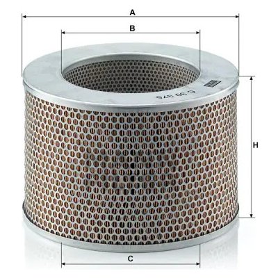 MANN FILTER Vzduchový filtr C 30 375 – Hledejceny.cz