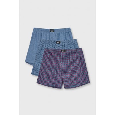 MEN-A 3 Pack trenýrky MEN-A Ride černomodrá – Hledejceny.cz
