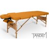 Masážní stůl a židle Tandem Basic-2 skládací masážní lehátko broskvová 195 x 70 cm 13,1 kg