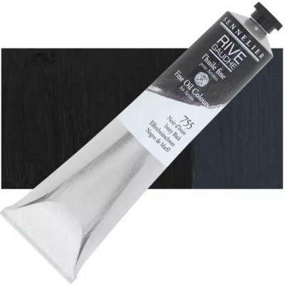Sennelier Rive Gauche olejová barva 200 ml 755 ivory black – Sleviste.cz