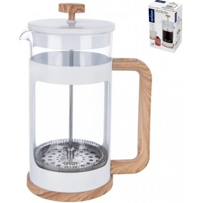 Orion Konvička french press WHITELINE 1 l – Zboží Mobilmania