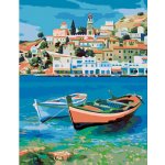 Rosa Malování podle čísel Azurové pobřeží 35 x 45 cm – Zboží Dáma