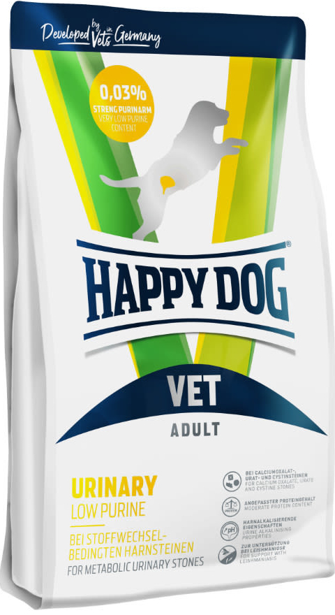 Happy Dog VET Dieta Urinary Low Purine 4 kg