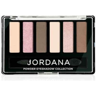 Jordana eyeshadow collection paletka očních stínů 01 Newds 7,2 g