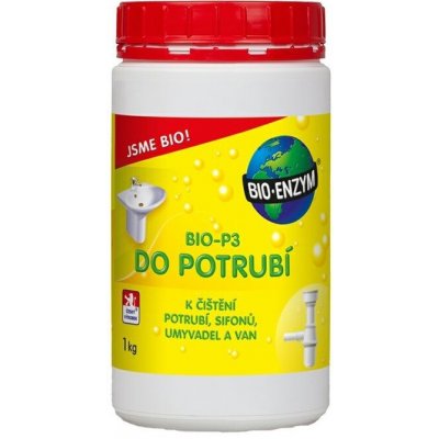 Bio-enzym Bio P3 do potrubí 1000 g – Hledejceny.cz