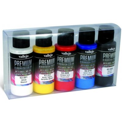 Vallejo Premium Color Opaque Color Set (5x60 ml) – Zboží Dáma