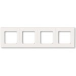 ABB Rámeček LEVIT M čtyřnásobný Perleťová/ ledová bílá 3901H-A05040 68 – Hledejceny.cz