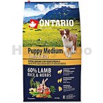 Ontario Puppy Medium Lamb & Rice 6,5 kg – Sleviste.cz