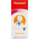 STOPTUSSIN POR 0,8MG/ML+20MG/ML SIR 1X100ML I – Hledejceny.cz