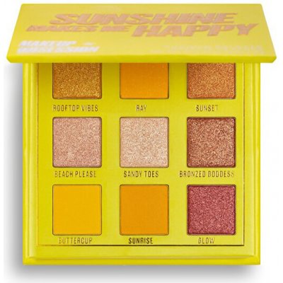 Makeup Obsession Paletka očních stínů Sunshine Makes Me Happy Shadow Palette 11,7 g