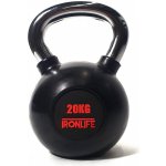 IRONLIFE pogumovaný Kettlebell 20 kg – Zboží Mobilmania