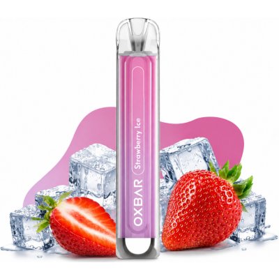 OXVA OXBAR C800 Strawberry Ice Cream 16 mg 800 potáhnutí – Hledejceny.cz