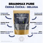BrainMax Pure Čočka černá Beluga BIO 0,5 kg – Zboží Dáma