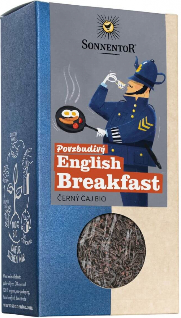 Sonnentor Povzbudivý English Breakfast černý čaj bio 70 g