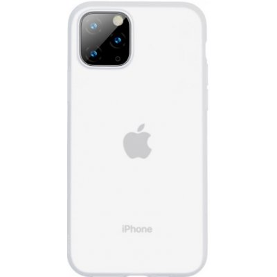 Pouzdro BASEUS Baseus Jelly Liquid Silica Gel Apple iPhone 11 Pro bílé – Zboží Mobilmania