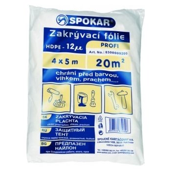 Fólie Spokar zakrývací 4x5m HDPE-7MY