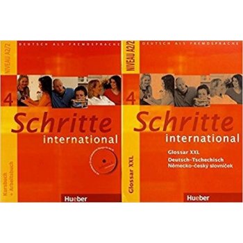 Schritte international 4 – paket učebnice / pracovní sešit vč. CD + slovníček CZ