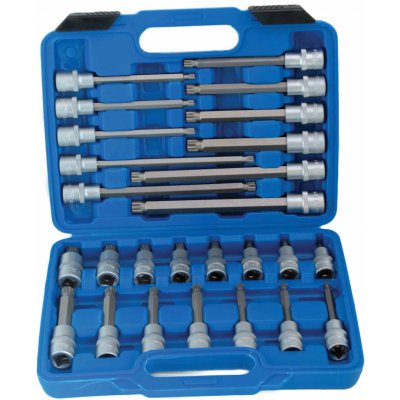 SATRA Zástrčné hlavice XZN 1/2”, vel. M5-M16, délka 55-200 mm, sada 26 ks - SATRA S-SS2612 – Hledejceny.cz