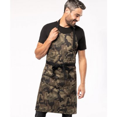 Kariban K885 Hobby zástěra s laclem black 20K88500299 – Zboží Dáma