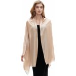 Classic Scarf světle růžová šála s nádechem broskvové – Sleviste.cz