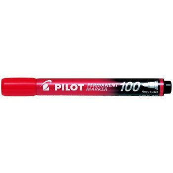 Pilot 100 permanent červený