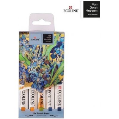 Ecoline Akvarelové pera Irises série Van Gogh Museum