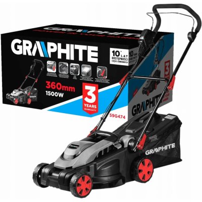 Graphite Elektrická sekačka 1500W – Zbozi.Blesk.cz