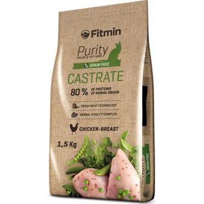 Fitmin Purity Grain Free Cat Castrate 1,5 kg – Zboží Mobilmania