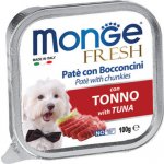 Monge Dog Fresh paštika & kousky s tuňákem 100 g – Zboží Mobilmania