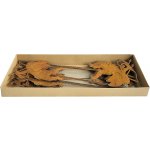 Kovový zápich anděl luk a šíp - vintage, 6 cm, sada 12 ks – Hledejceny.cz