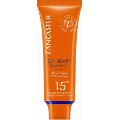Lancaster Sun Beauty Face Cream SPF15 opalovací krém na obličej 50 ml
