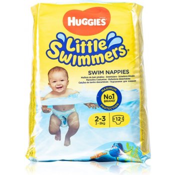 Huggies Little Swimmers 2-3/3-8 kg 12 ks